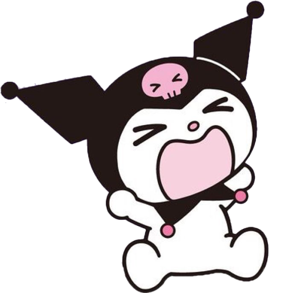 Hello Kitty Kuromi наклейки