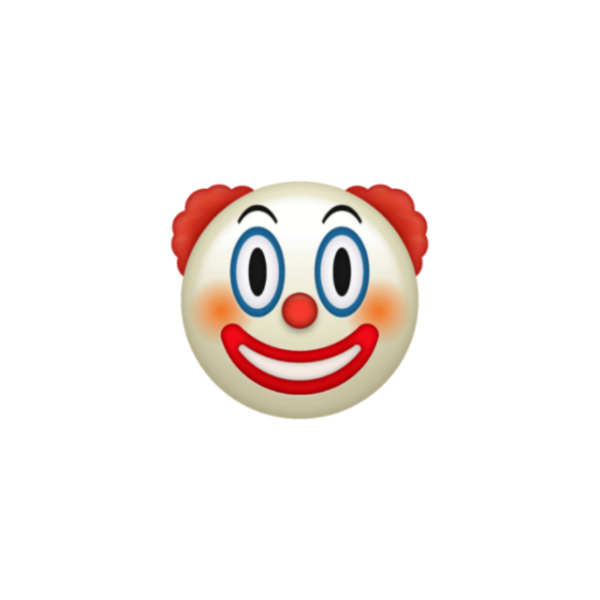 Клоун Emoji