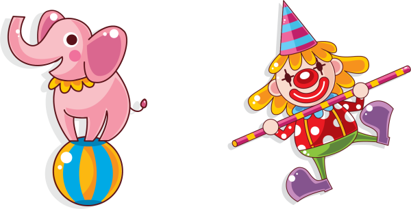 Стикеры телеграмм клоун