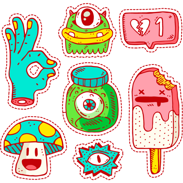 Стикер "путешествие"