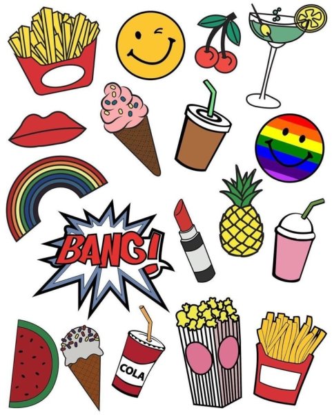 Наклейки тумблер