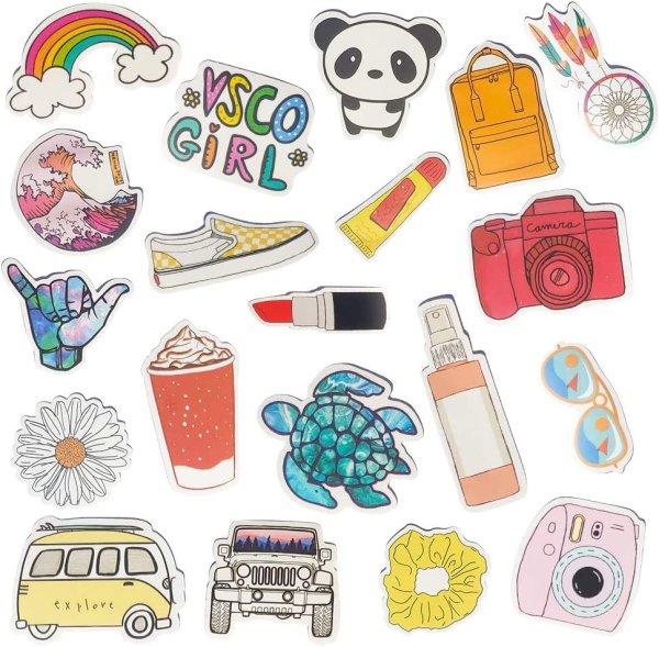 Наклейки в стиле поп-арт