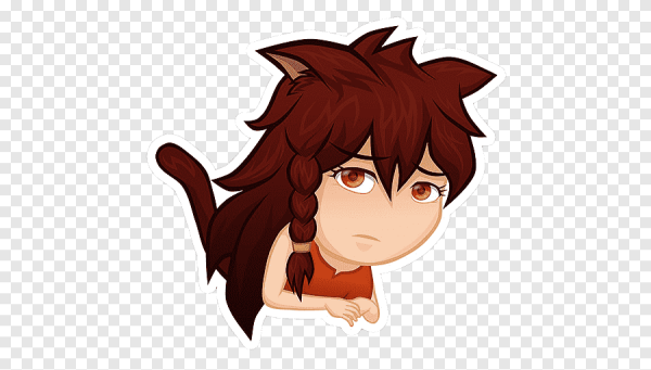 Стикеры Лена Everlasting Summer