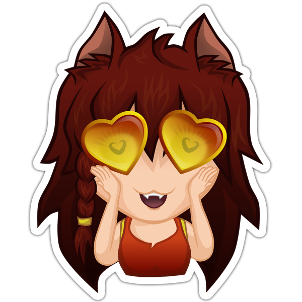 Стикеры Лена Everlasting Summer