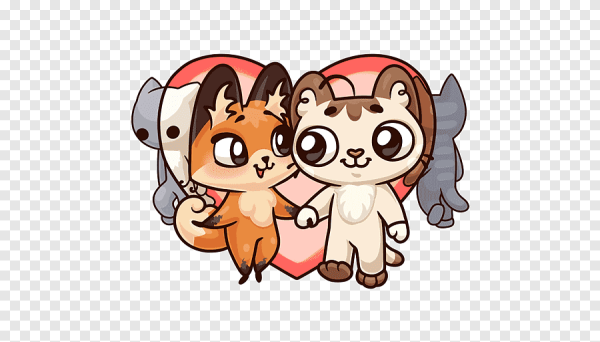 Кавайные котики любовь