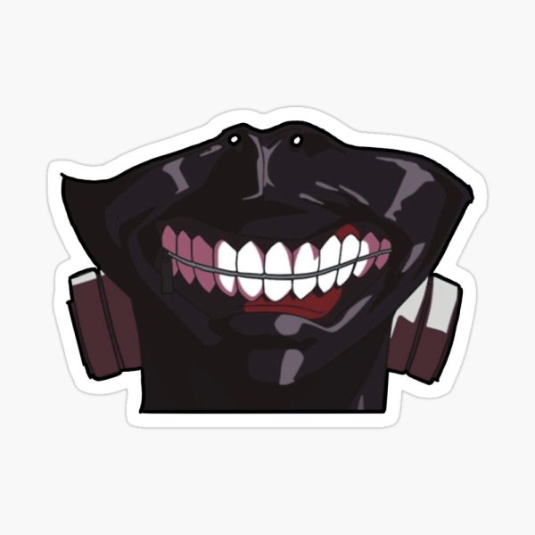 Маска Канеки Кена 2д