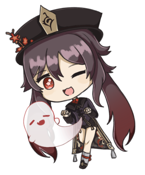 Фигурная подушка Геншин Импакт