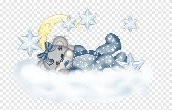 Сладких снов на прозрачном фоне