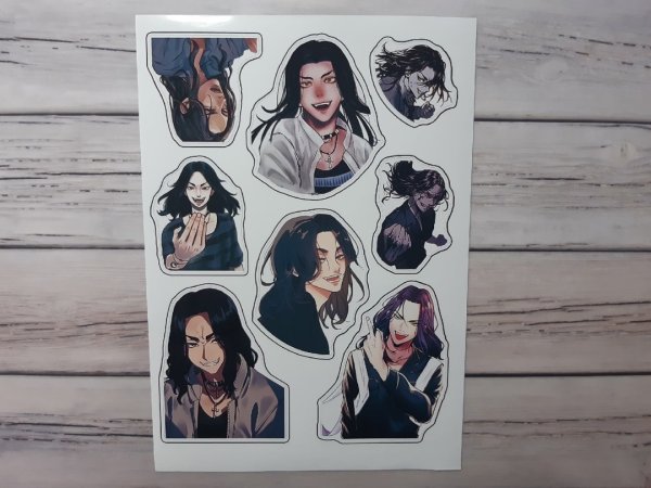 Наклейки аниме Токийские Мстители