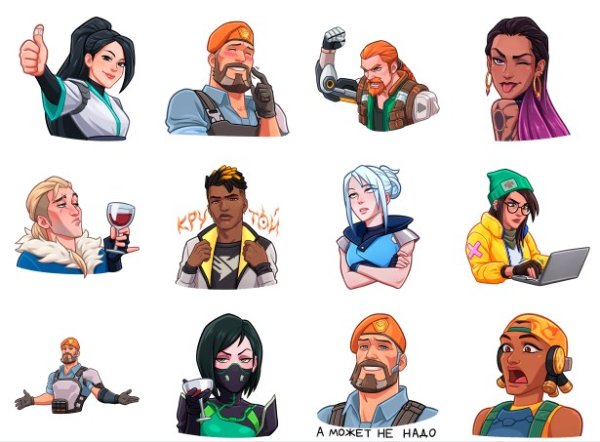 Стикеры валорант