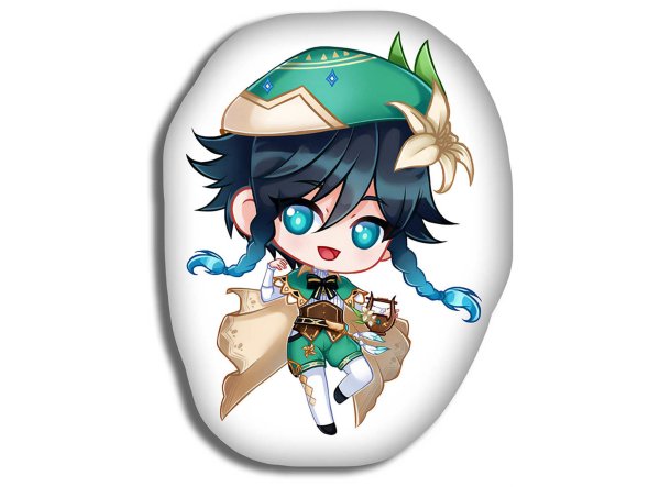 Фигурная подушка Геншин Импакт