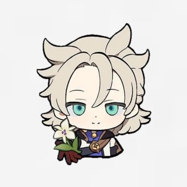 Чиби альбедо Геншин