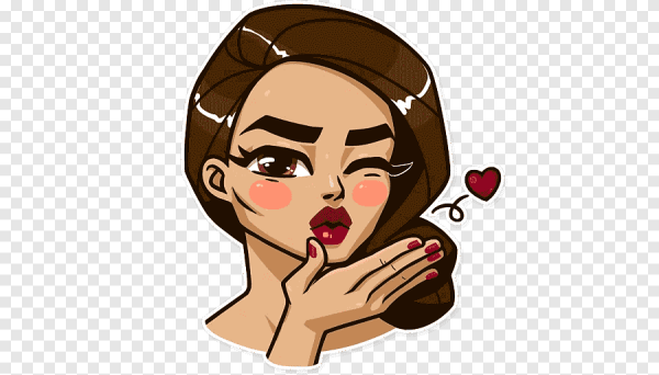 Стикер телеграмм Санта Клаудия