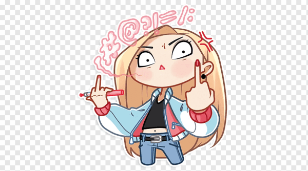 Стикеры девчонки