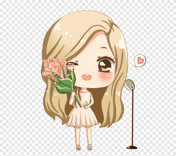 Милые мультяшные девочки