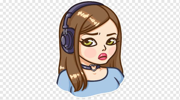 Стикеры девчонки