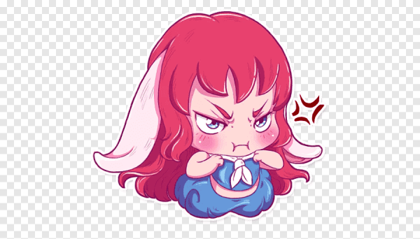 Стикер злость