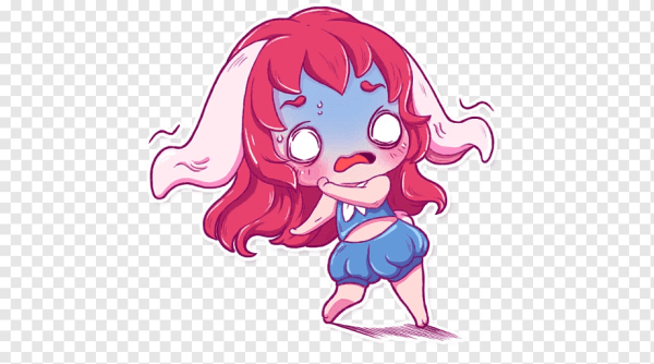 Стикеры девочка Зайка