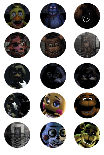 Значки АНИМАТРОНИКОВ