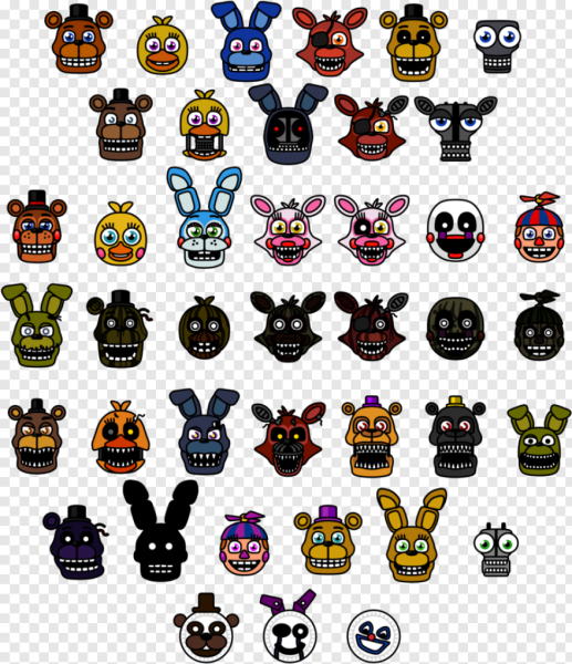 Стикеры Фредди ФНАФ