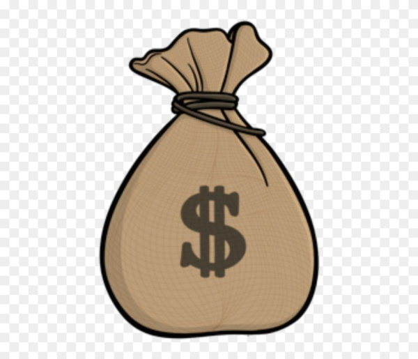 Стикер мешок денег