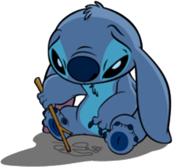 Грустный Стич из Лило