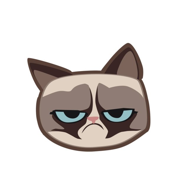 Grumpy Cat Стикеры