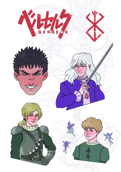 Стикеры Berserk