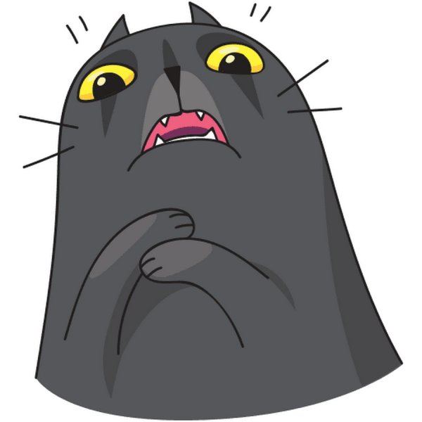 Стикеры ВК кошка Мисти