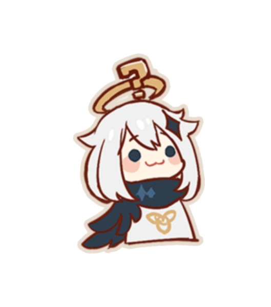 Наклейки Геншин Импакт