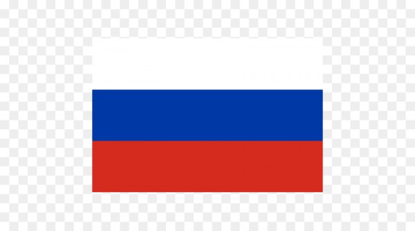 Российский флаг на прозрачном фоне