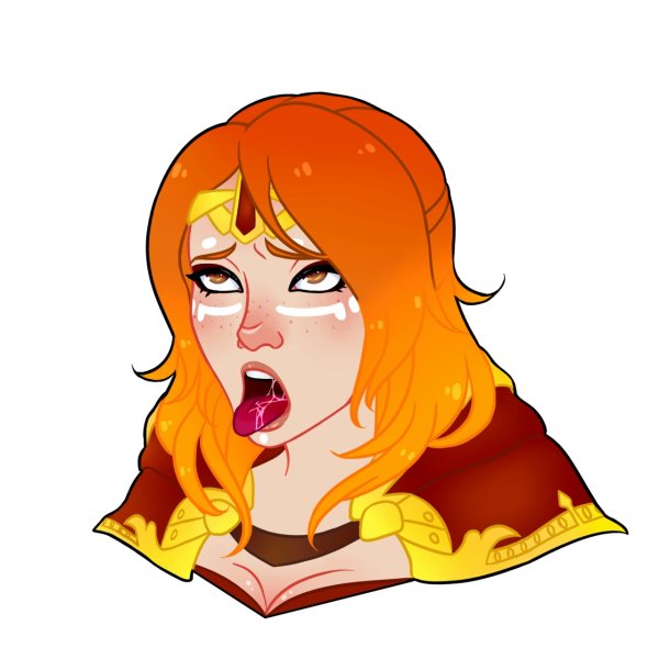 Лина ахегао