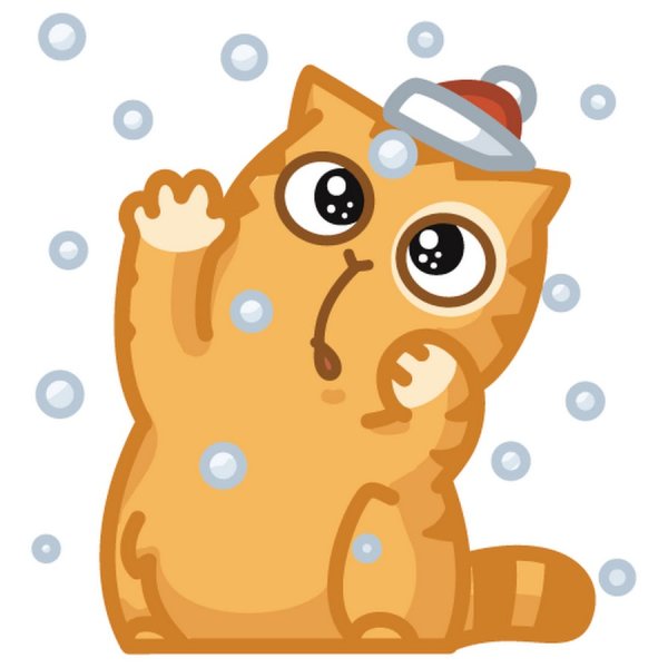 Стикеры персик