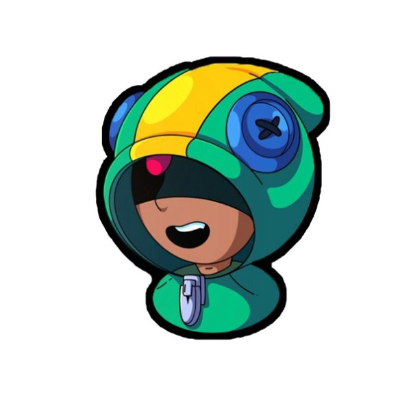 БРАВЛ старс стикерв Леона