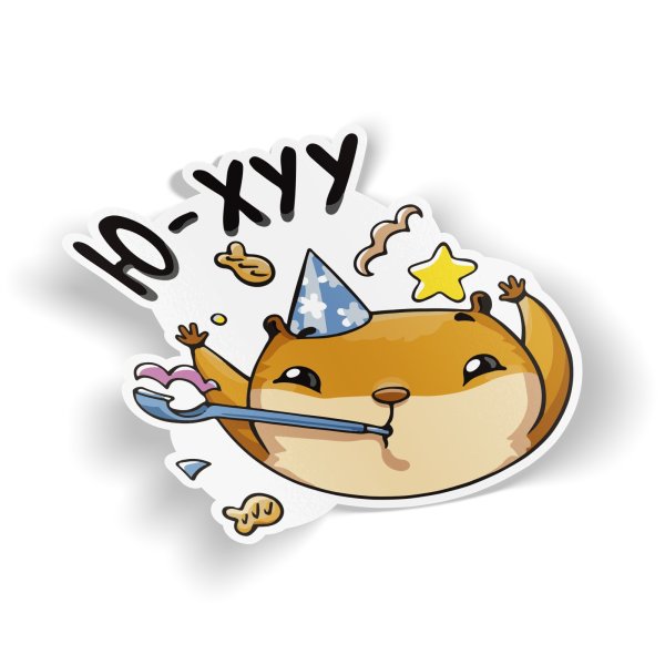 Хомяк стикер