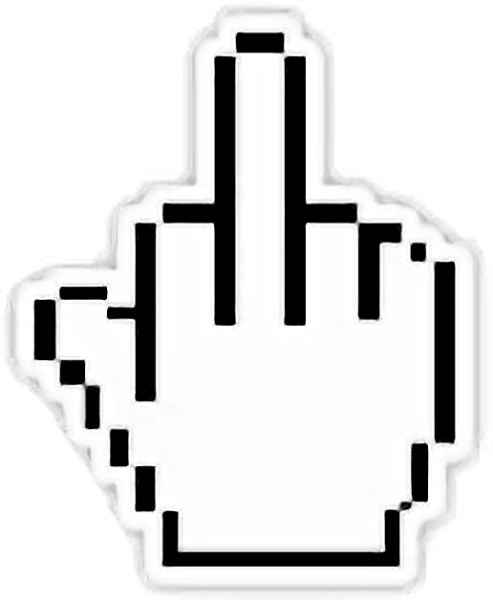 Наклейка фак