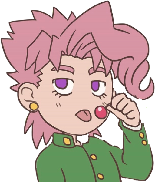 Джоджо стикер Джозеф