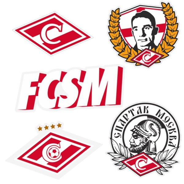 Спартаковские Стикеры