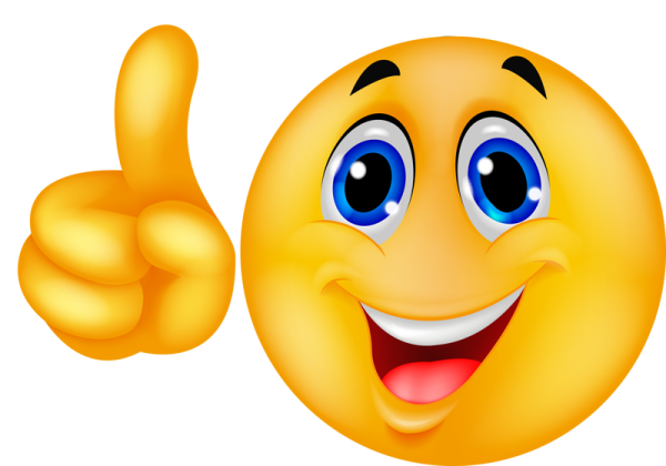 Смайлики на прозрачном фоне