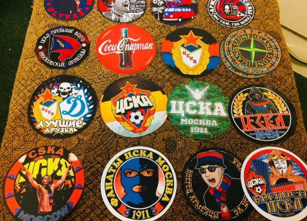 Стикеры ПФК ЦСКА