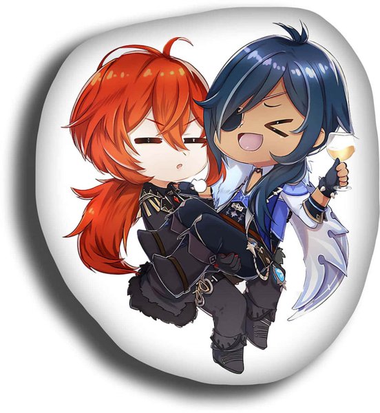 Дакимакура Дилюк Геншин