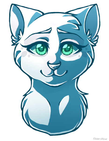 Коты Воители klaracrystalpaws