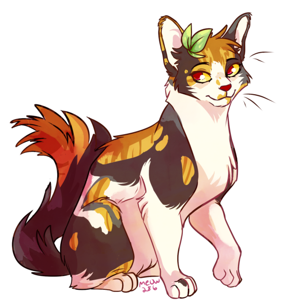 Коты Воители Пестролистая