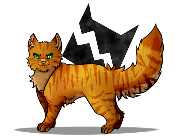 Коты Воители грозовое племя Огнезвёзд