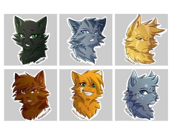 Коты Воители Stickers