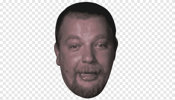 Зеленый Слоник лицо PNG