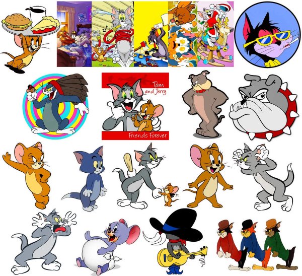 Том и Джерри. Стикеры