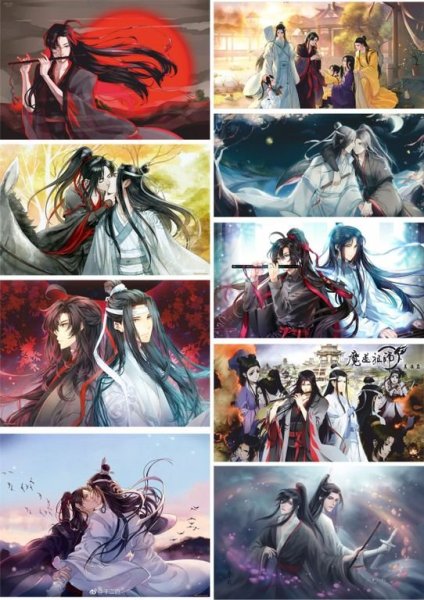 Аниме Стикеры Магистр дьявольского культа