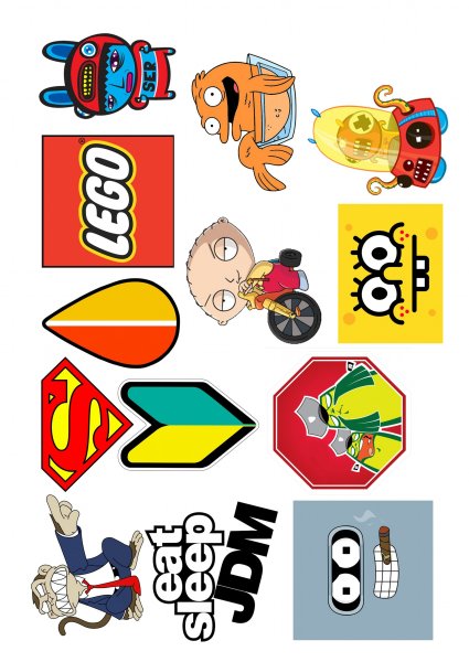 Популярные наклейки