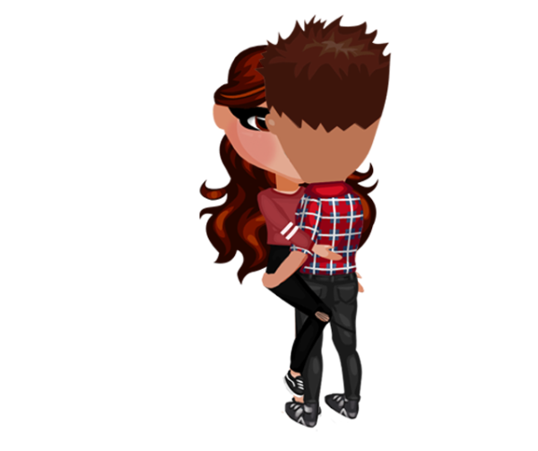 Аватария девушка с парнем